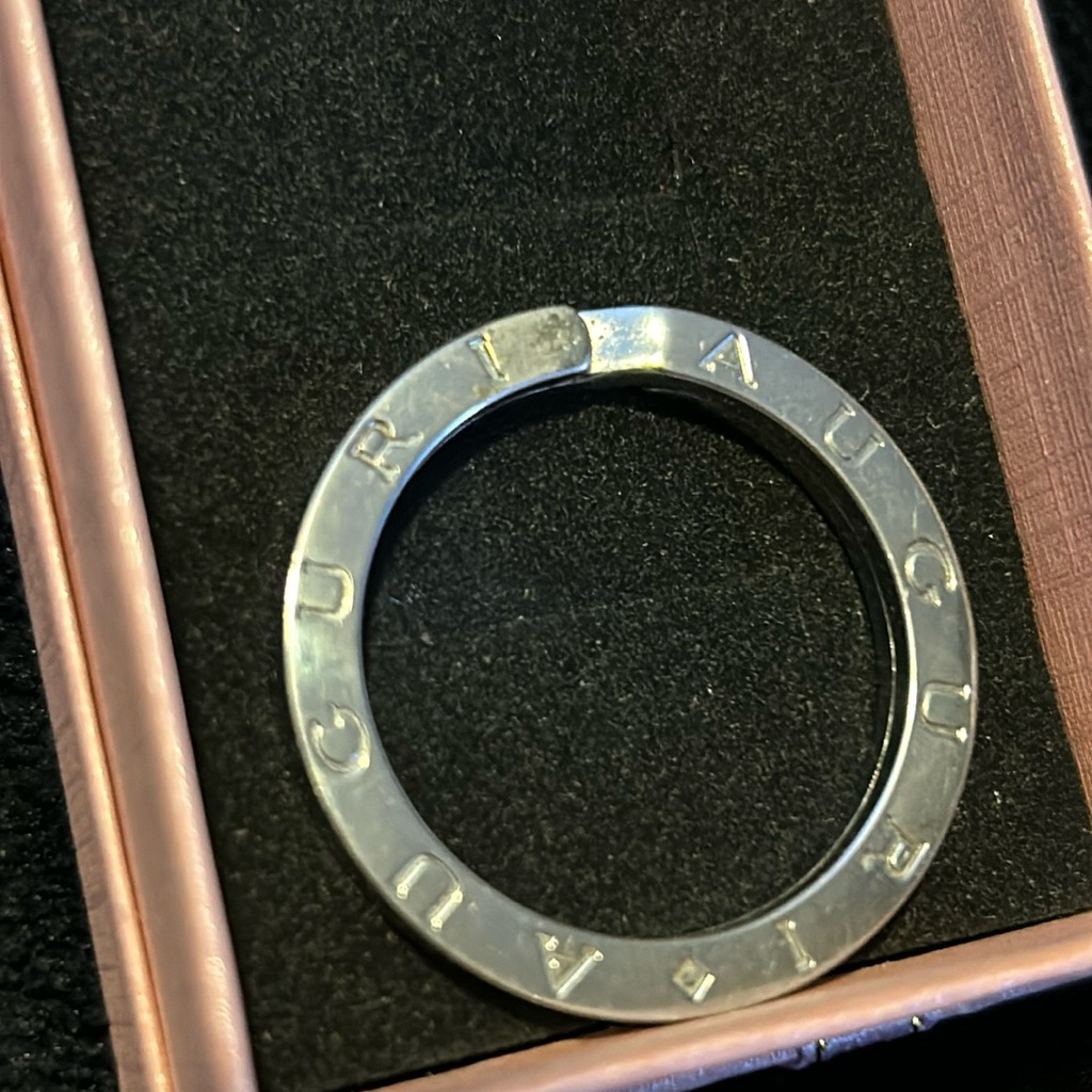 Brand New Bvlgari Key Ring Charm Won In A Auction!